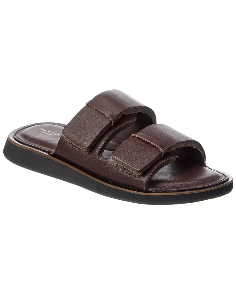 Rag & Bone Parker Leather Slide Brown