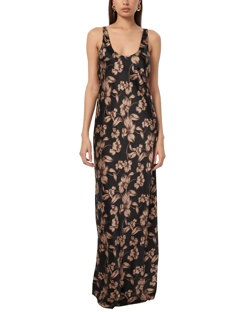 CAMI NYC Clare Silk Maxi Dress Nocolor