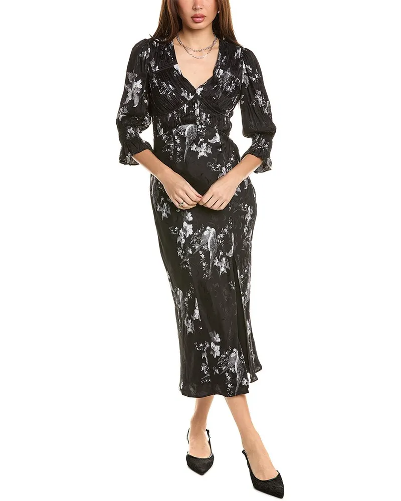 AllSaints Ani Iona Maxi Dress Black