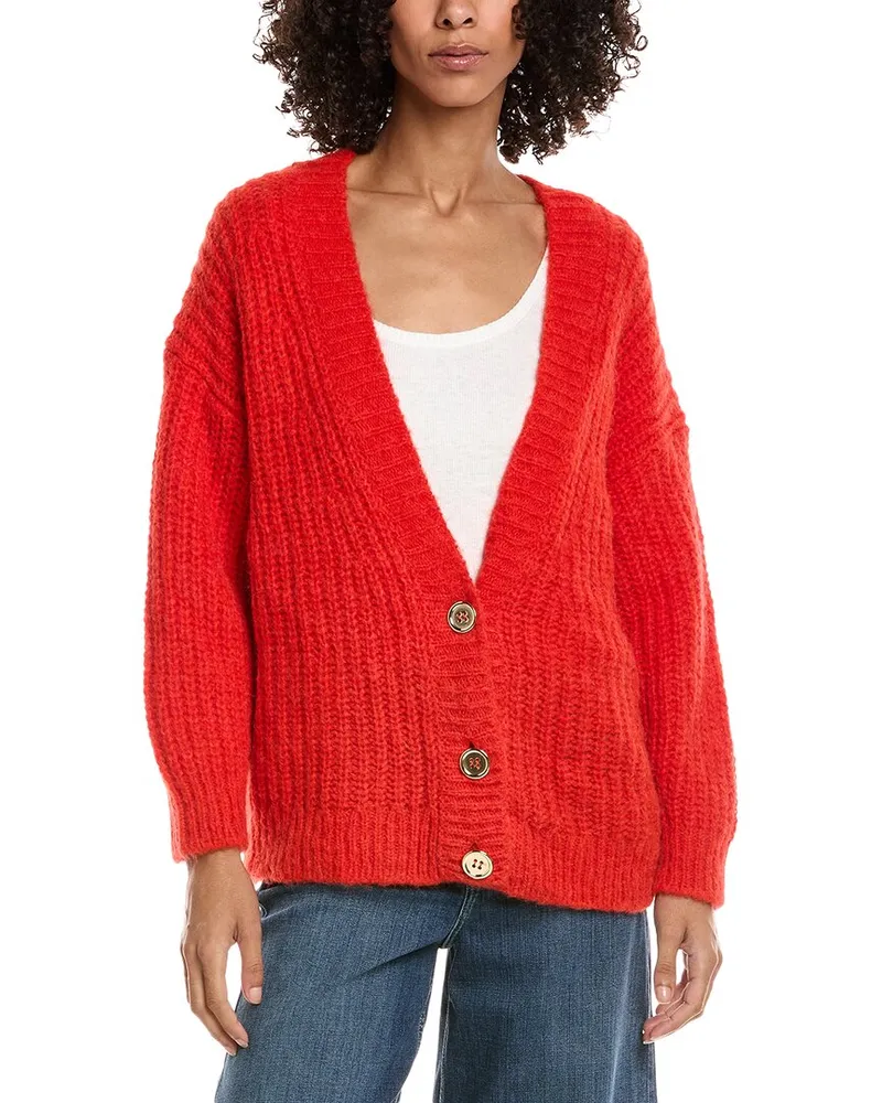 ba&sh Baba Alpaca-Blend Cardigan Nocolor