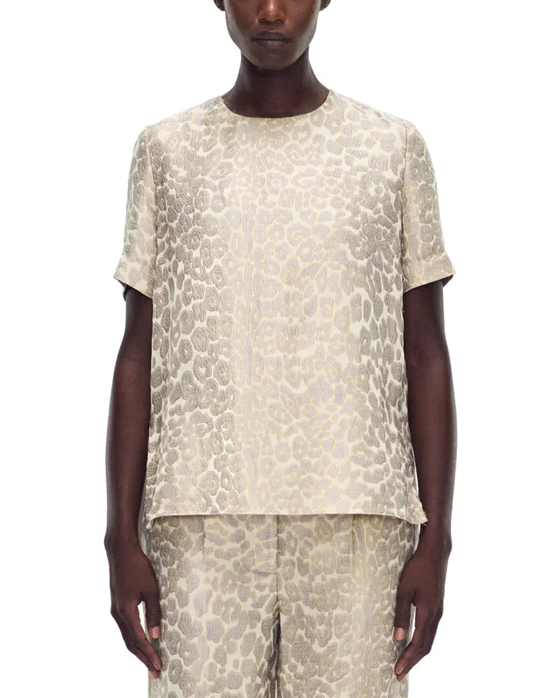 Adam Lippes Silk-Blend Top Nocolor