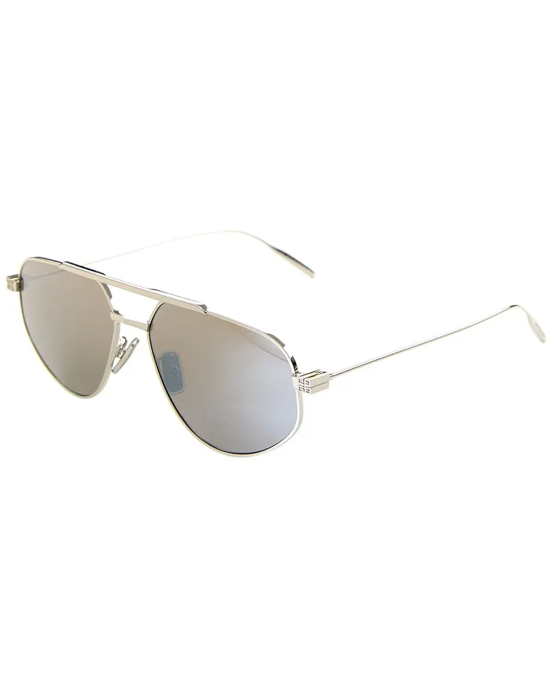 Givenchy Men's GV40058U 57mm Sunglasses Silver