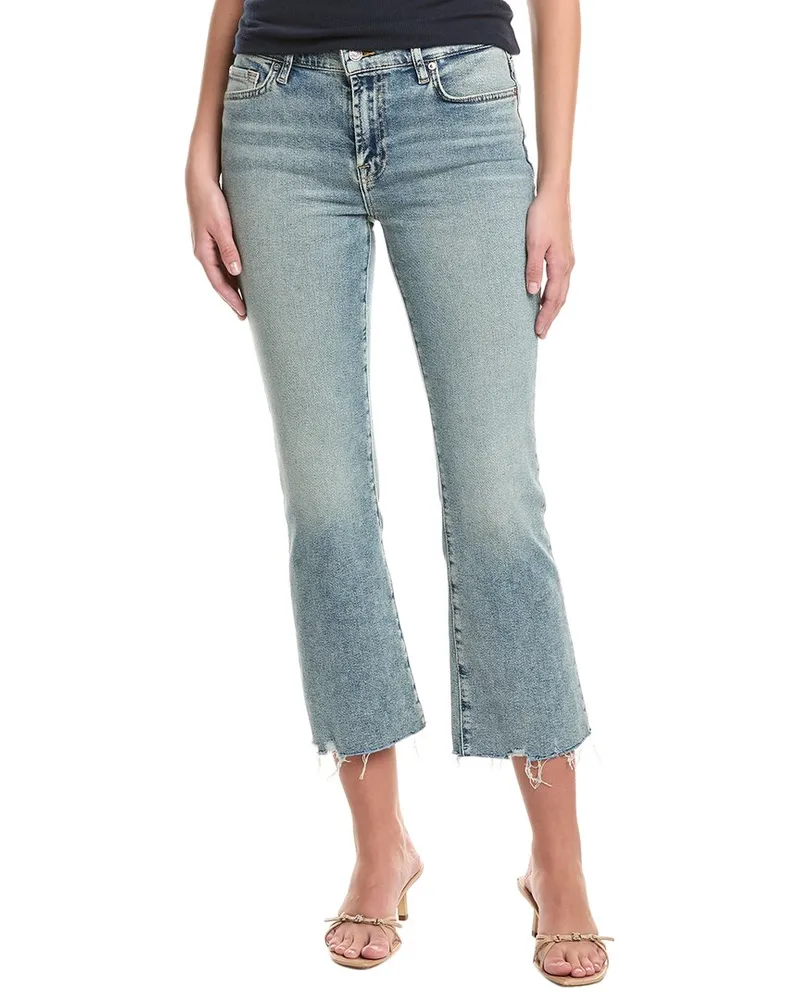 7 for all mankind Daisy Amuse Me Ankle Boot Jean Blue