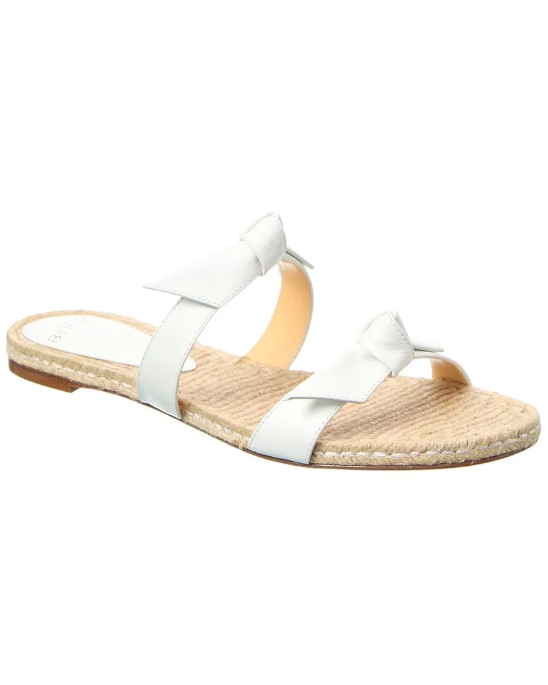 Alexandre Birman Clarita Leather Sandal White