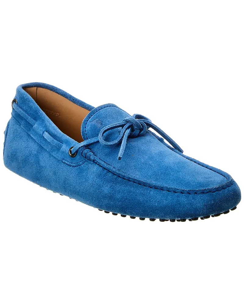 TOD'S TOD’s New Gommini Suede Loafer Blue