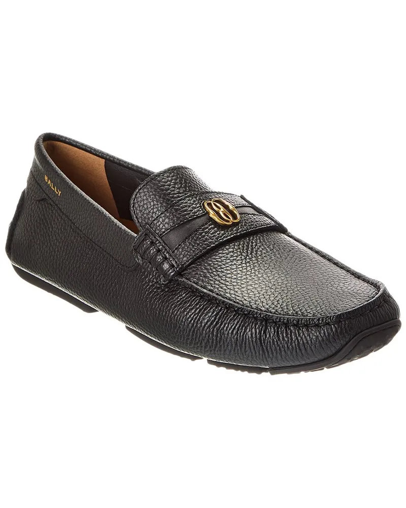 Bally Paklys Leather Loafer Black