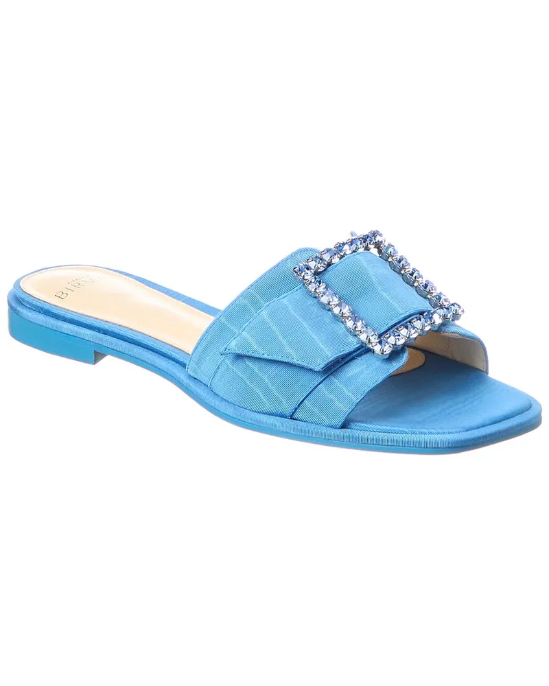 Alexandre Birman Aria Grosgrain Sandal Blue