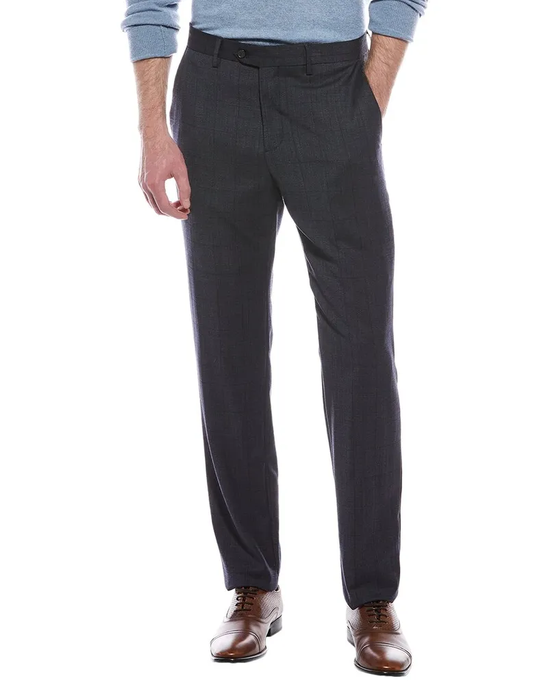 Scotch&Soda Wool-Blend Modern Fit Trouser Blue