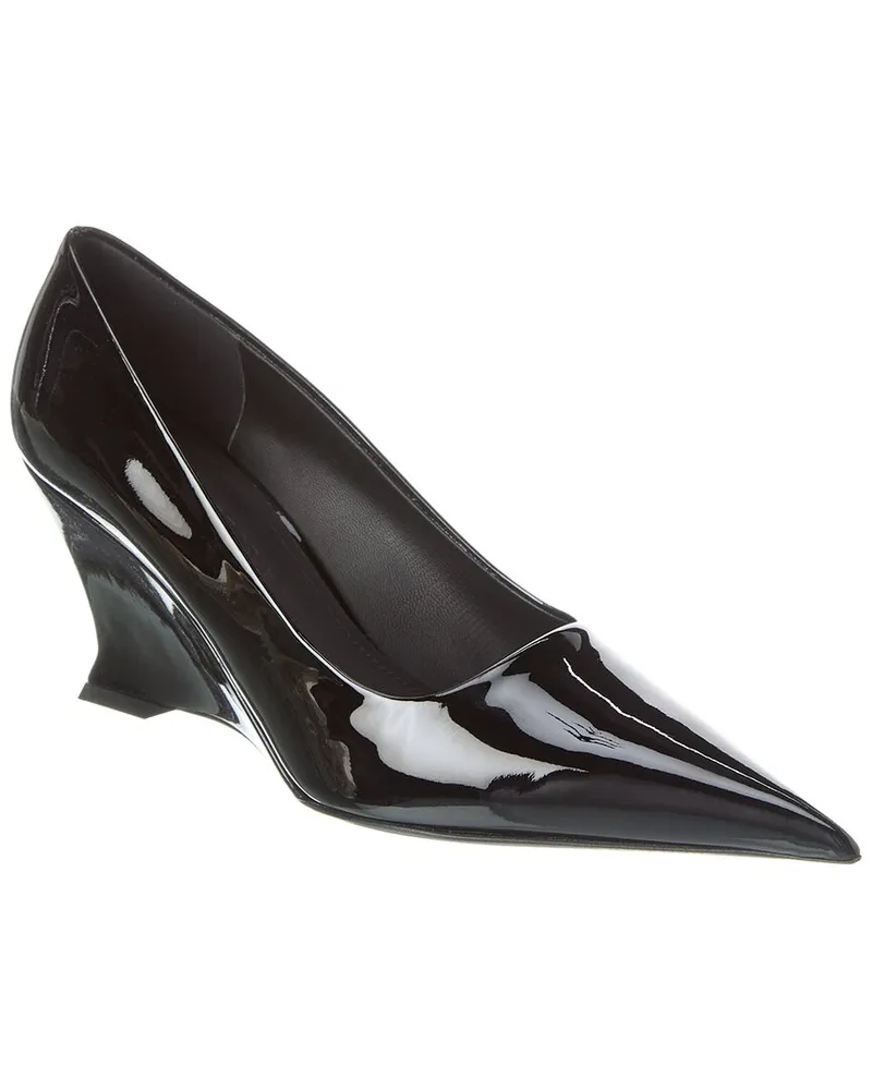 Ferragamo Viola Patent Pump Black