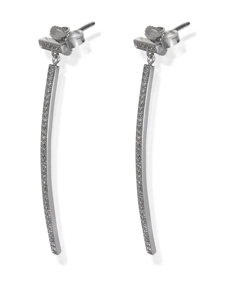 Tiffany & Co. Tiffany T 18K 0.42 ct. tw. Diamond Earrings (Authentic Pre-Loved Nocolor