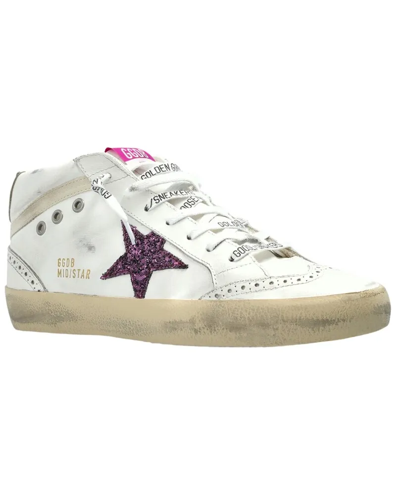 Golden Goose Midstar Leather Sneaker Nocolor