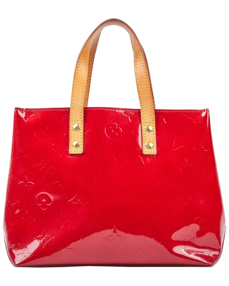 Louis Vuitton Red Monogram Vernis Patent Leather Reade (Authentic Pre-Loved Nocolor