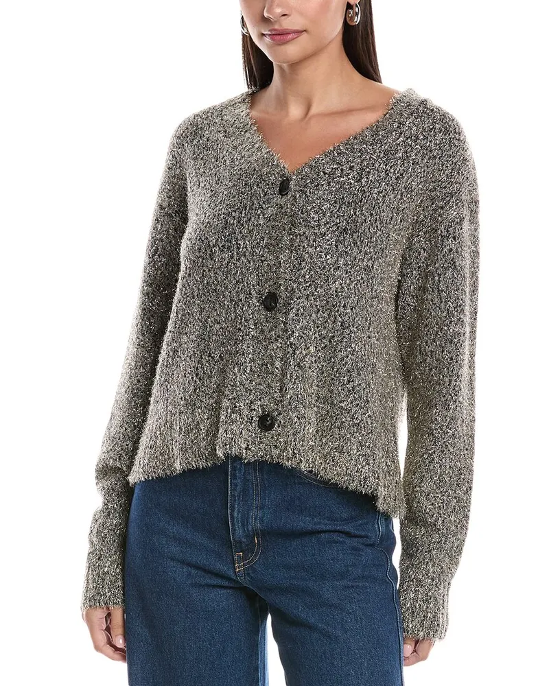 Bella Dahl Wool-Blend Cardigan Black