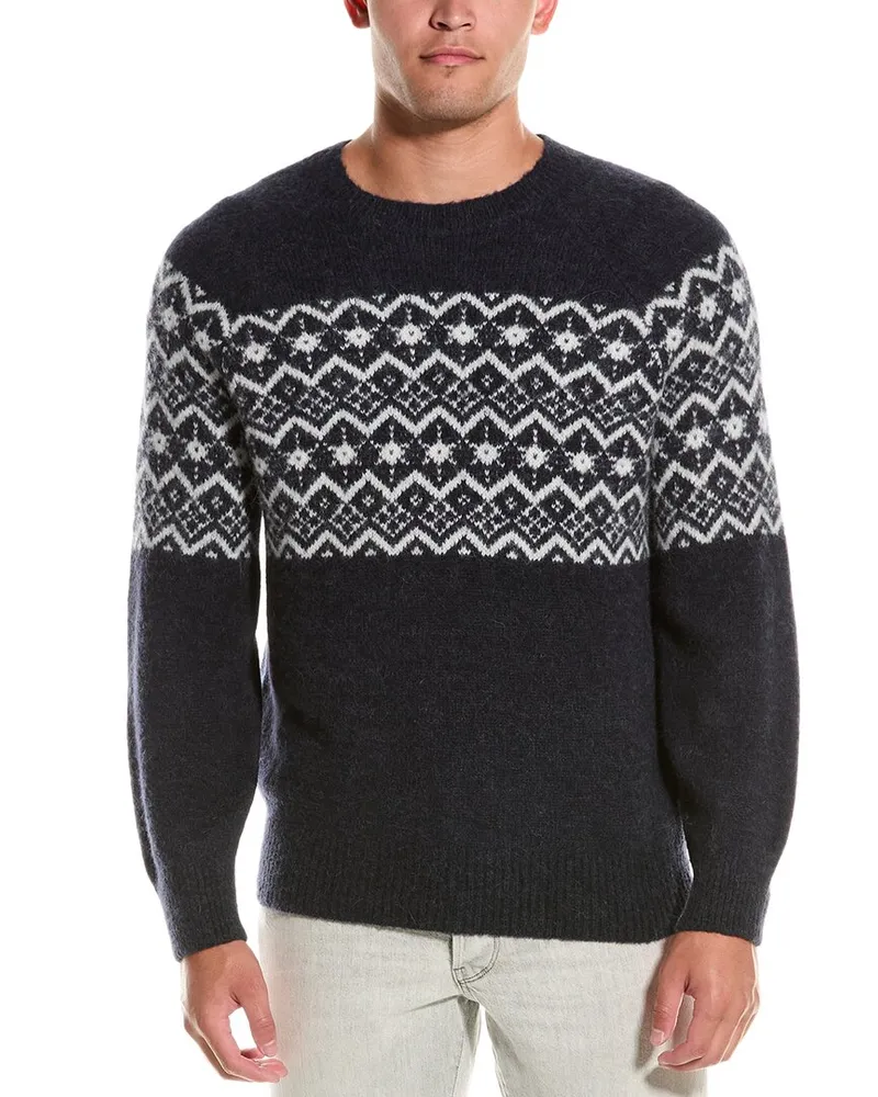 Brunello Cucinelli Alpaca & Wool-Blend Sweater Nocolor