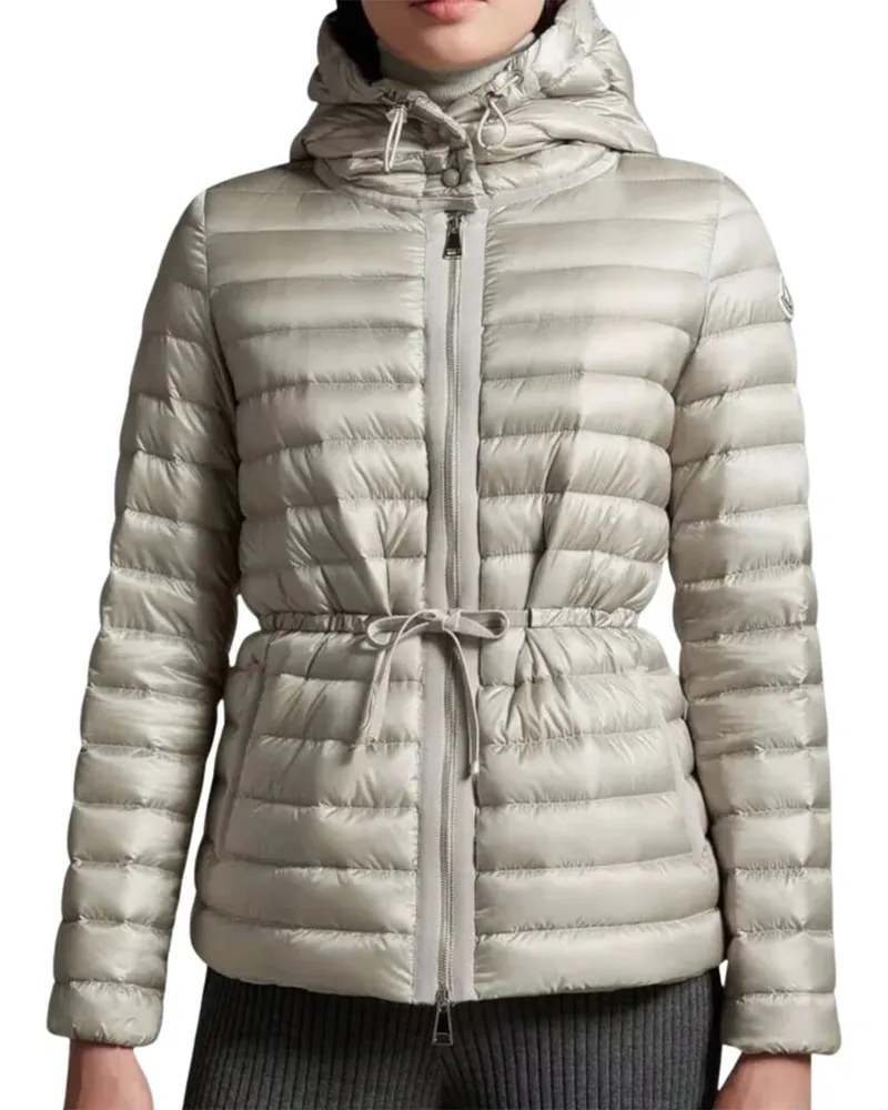 Moncler Raie Short Down Jacket Tan