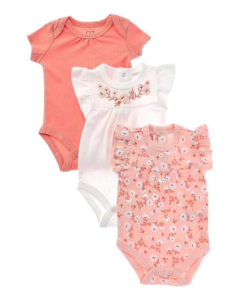 Rachel Zoe Pack of 3 Bodysuits Nocolor