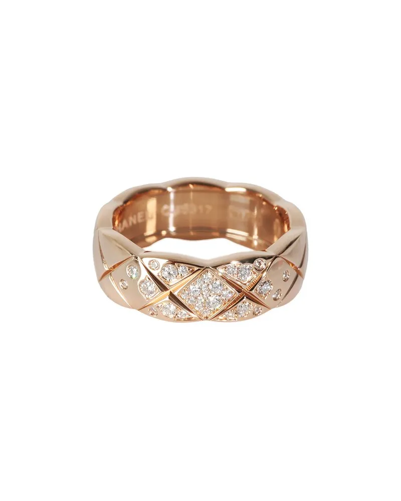 Chanel Coco Crush 18K Rose Gold 0.38 ct. tw. Diamond Ring (Authentic Pre-Loved Nocolor