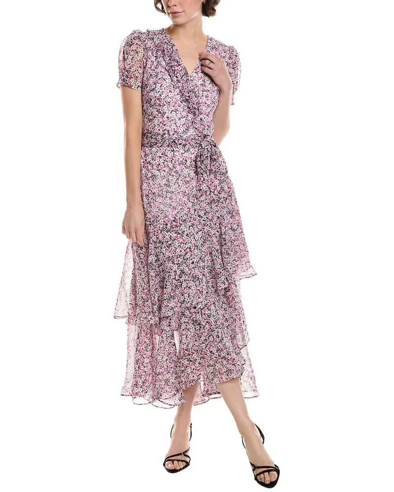 Karl Lagerfeld Printed Maxi Dress Pink