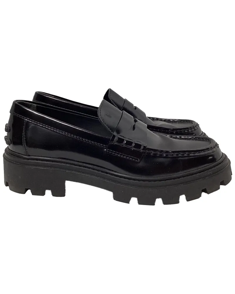 TOD'S TOD’s Women's Leather Penny Loafer, Size EU Authentic Pre-Loved Nocolor