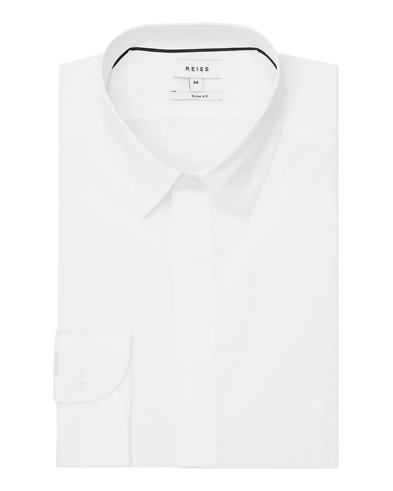 Reiss Kiana Slim Fit Stretch Shirt Nocolor