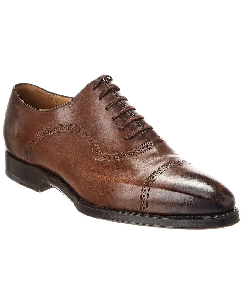 Bally Scanio Leather Oxford Brown