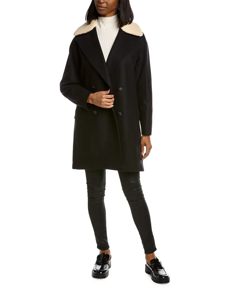 Rag & Bone Mina Cocoon Wool-Blend Coat Nocolor