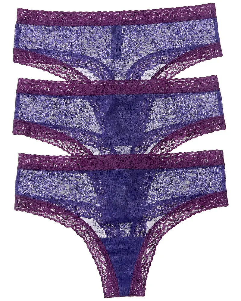 NATORI 3pk Escape Thong Pink