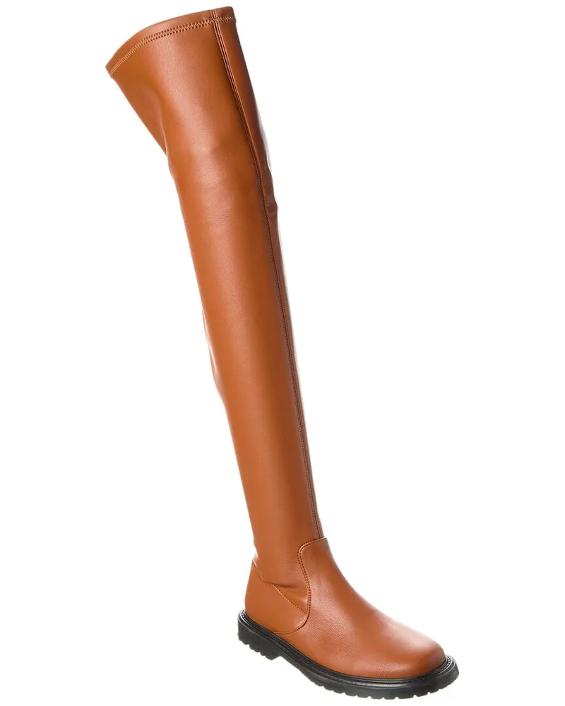 STAUD Belle Over-The-Knee Boot Brown