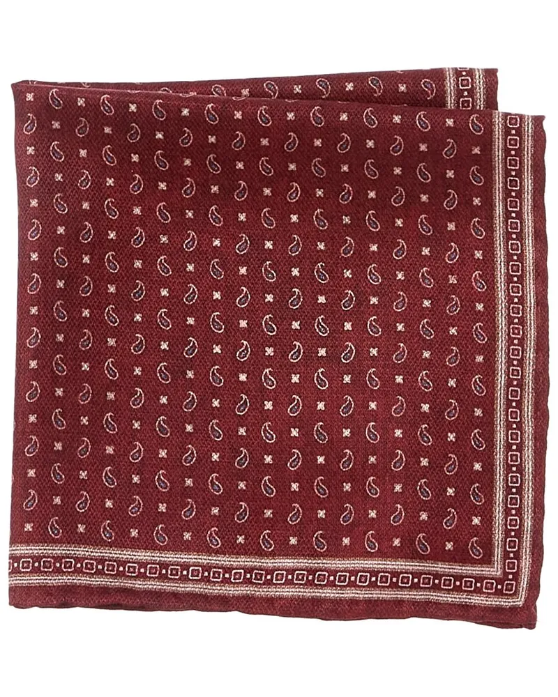 Brunello Cucinelli Silk Pocket Square Nocolor