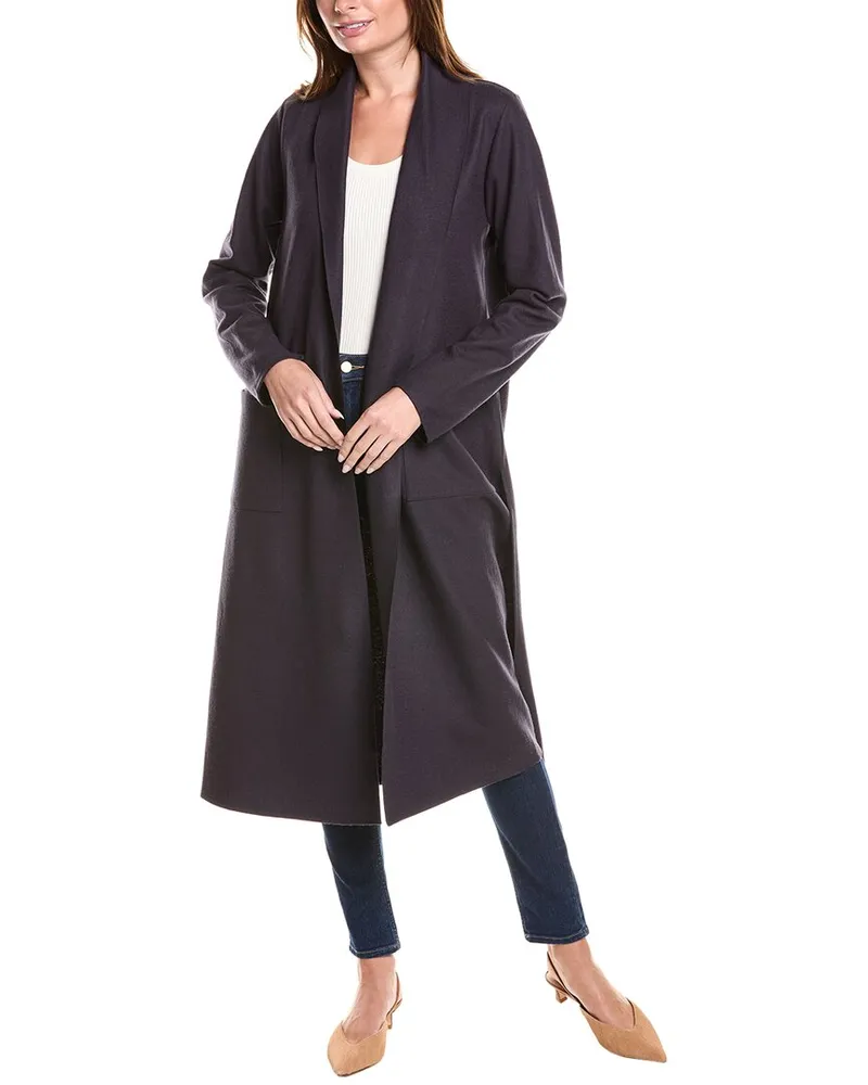 Eileen Fisher Wool Jacket Navy