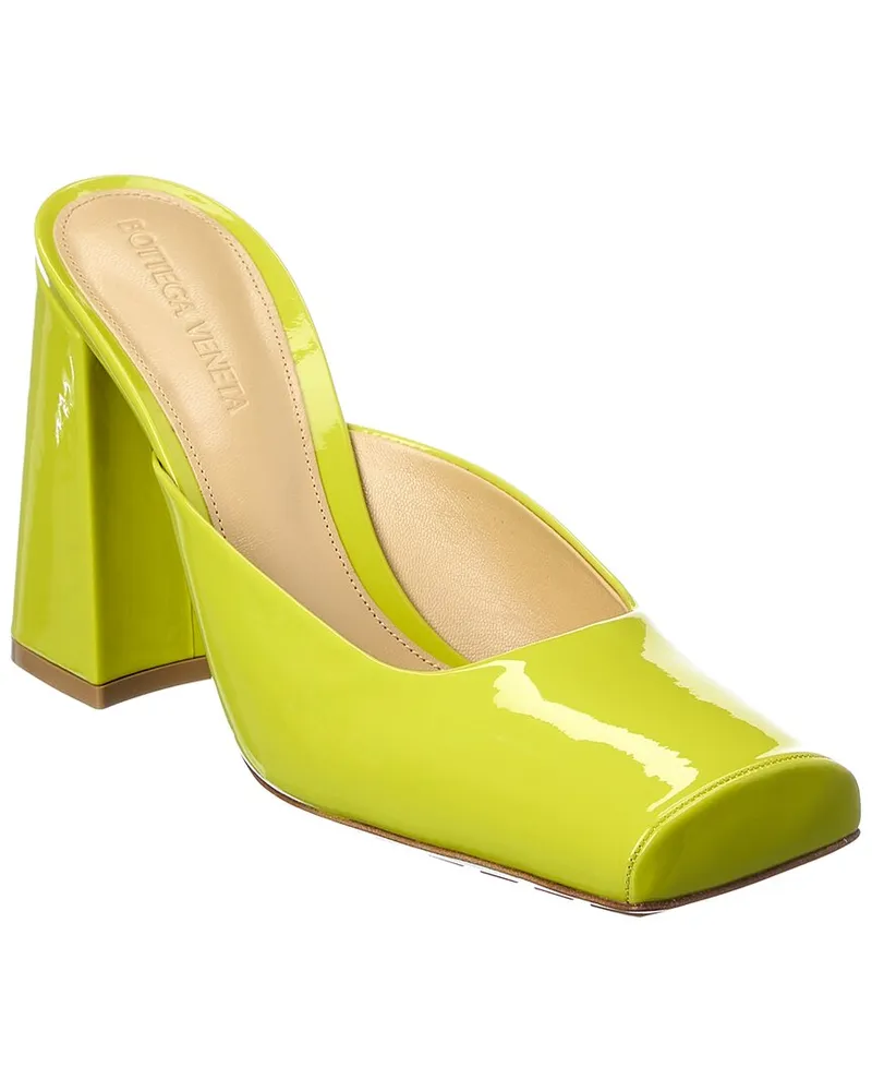Bottega Veneta Tower Patent Pump Green