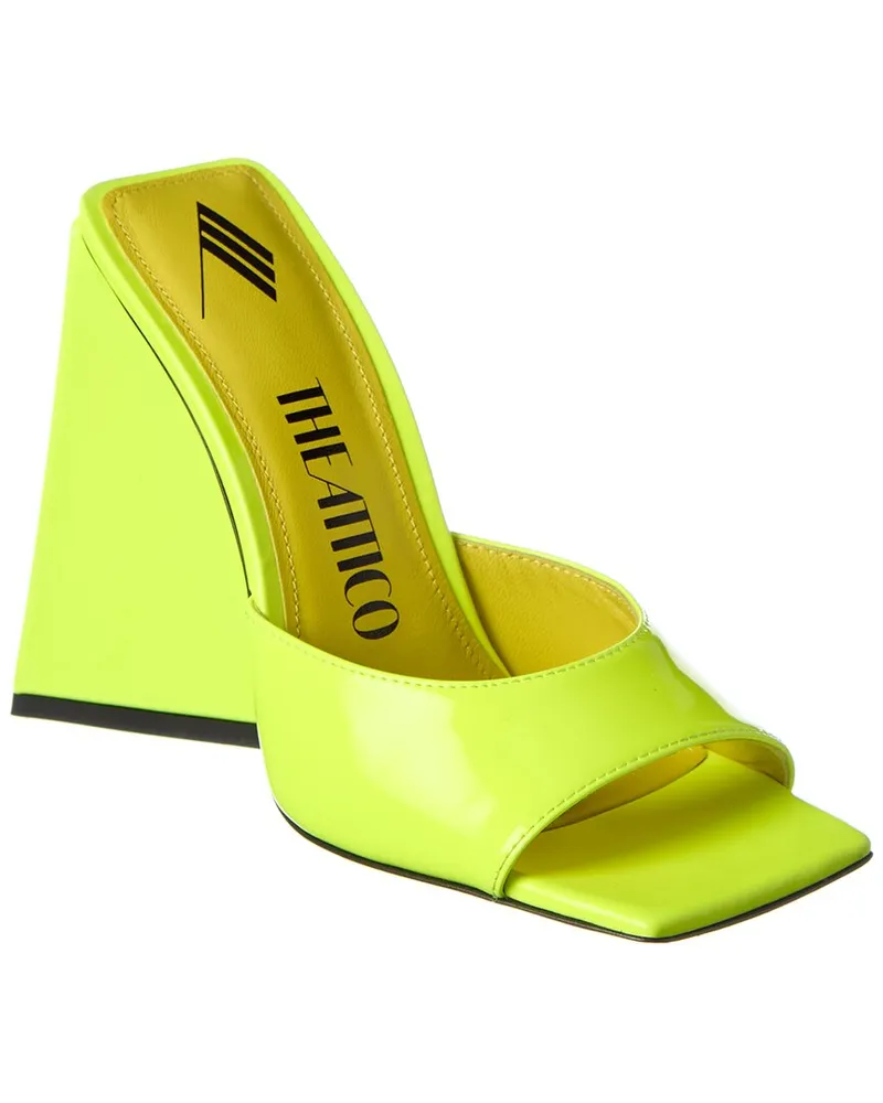 ATTICO Devon Leather Sandal Yellow