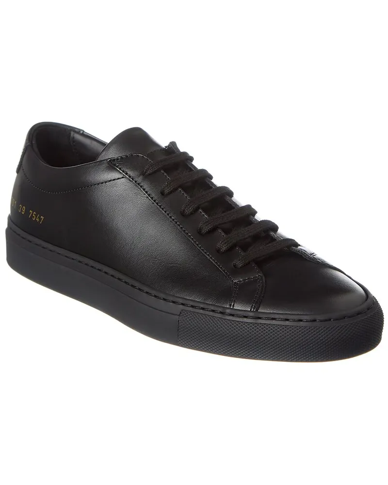 Common Projects Original Achilles Leather Sneaker Black