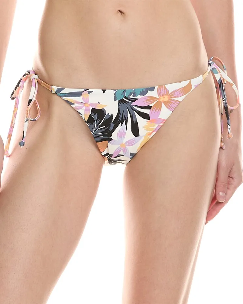 Volcom Tropicabana Full Bikini Bottom White