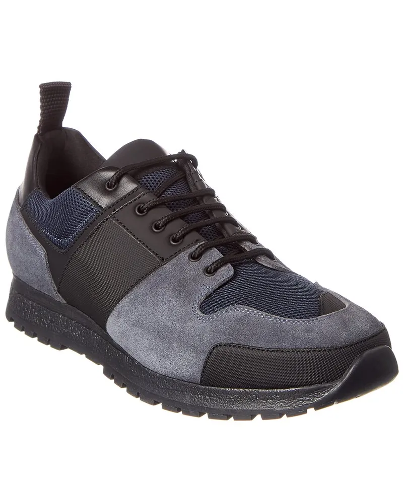 Common Projects Suede-Trim Sneaker Blue