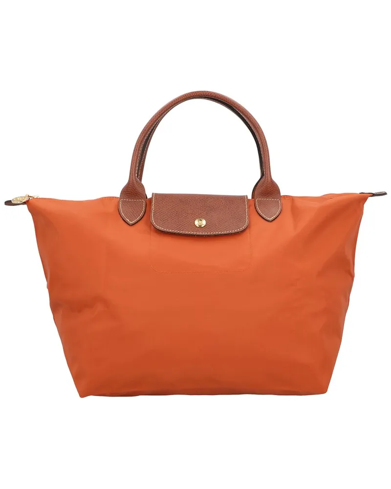 Longchamp Le Pliage Original Medium Canvas Handbag Brown