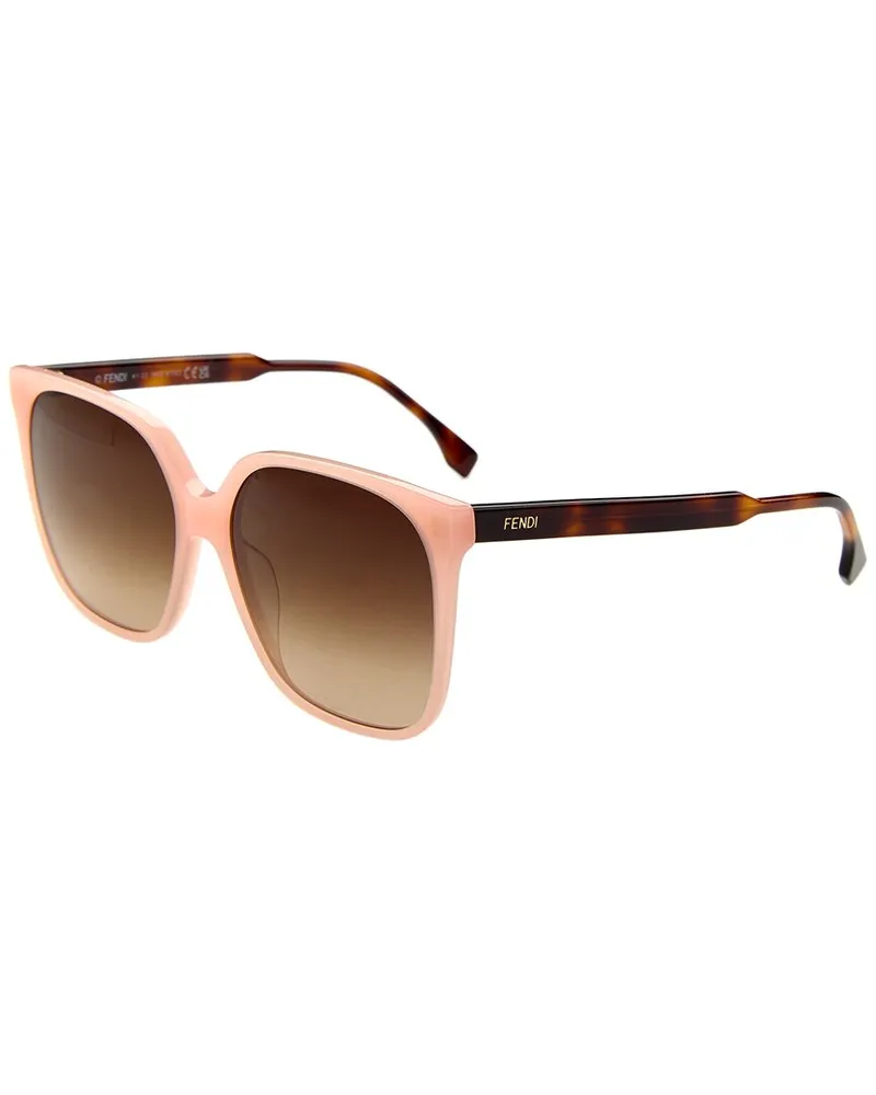 Fendi Women's FE40030I 59mm Sunglasses Pink