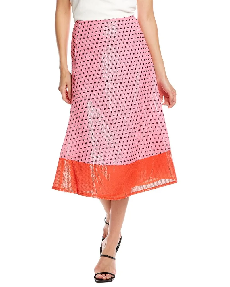 Olivia Rubin Penelope A-Line Skirt Pink