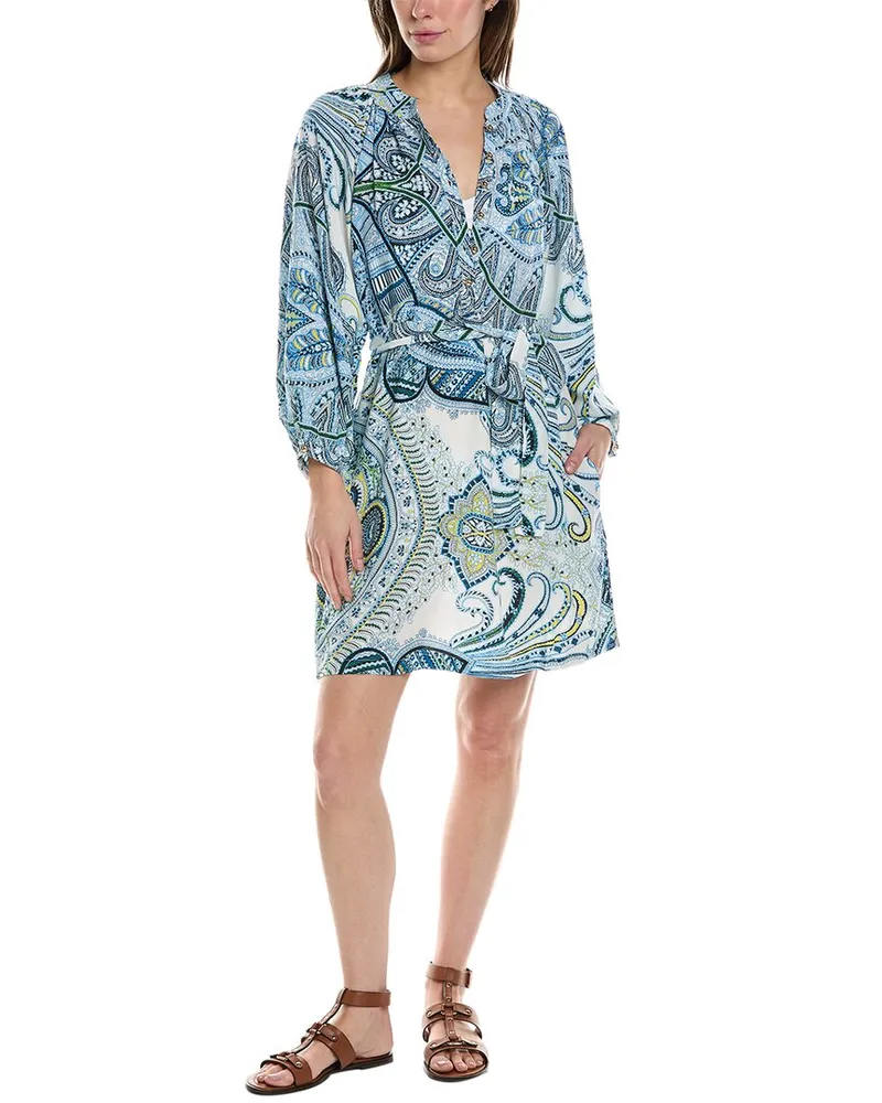 Melissa Odabash Amy Mini Dress Blue