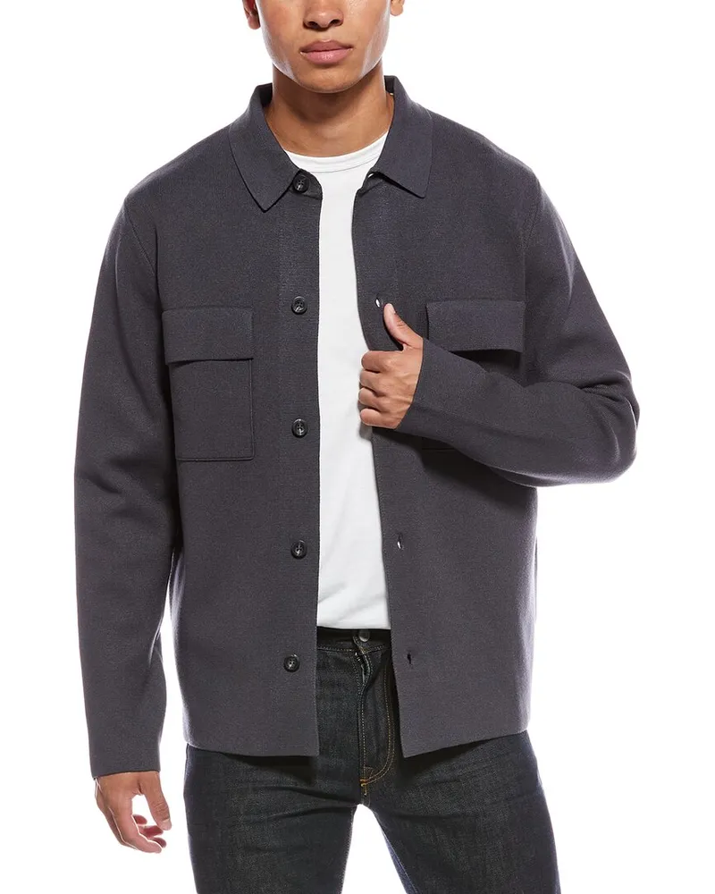 Vince Milano Shirt Jacket Grey