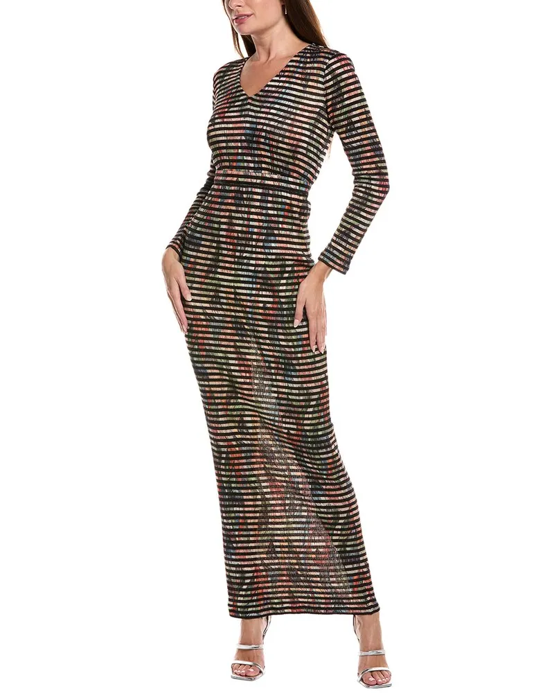 Missoni Silk-Blend Maxi Dress Black