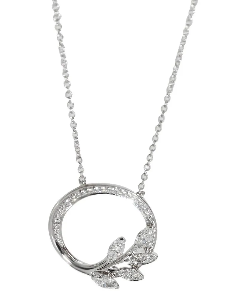 Tiffany & Co. Victoria Platinum 0.78 ct. tw. Diamond Pendant (Authentic Pre-Loved Nocolor