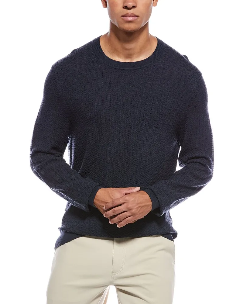Theory Wool-Blend Crewneck Sweater Nocolor
