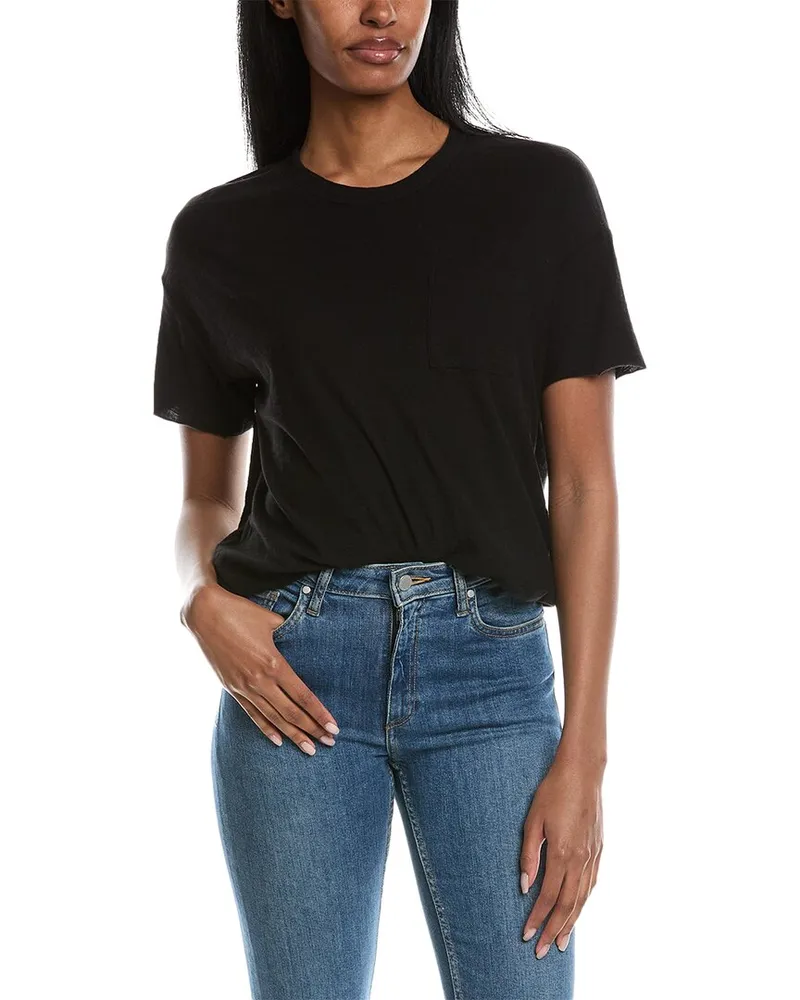 James Perse Pocket T-Shirt Black