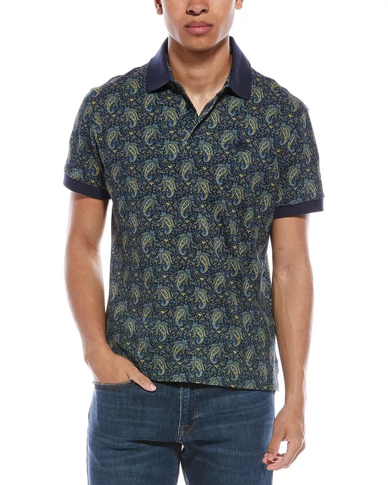 Etro Roma Polo Shirt Blue