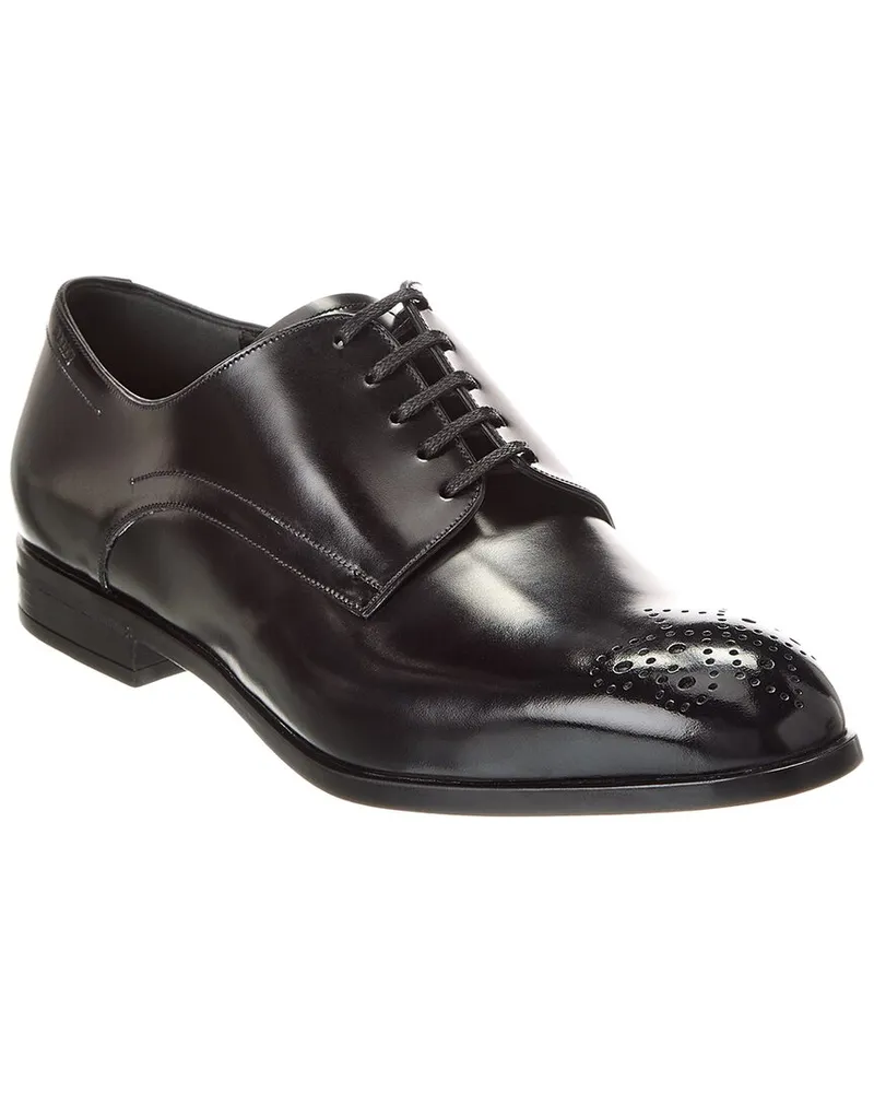 Bally Lindron Leather Oxford Black