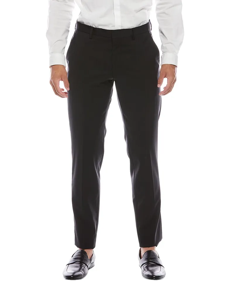 HUGO BOSS Genius Wool Trouser Gray