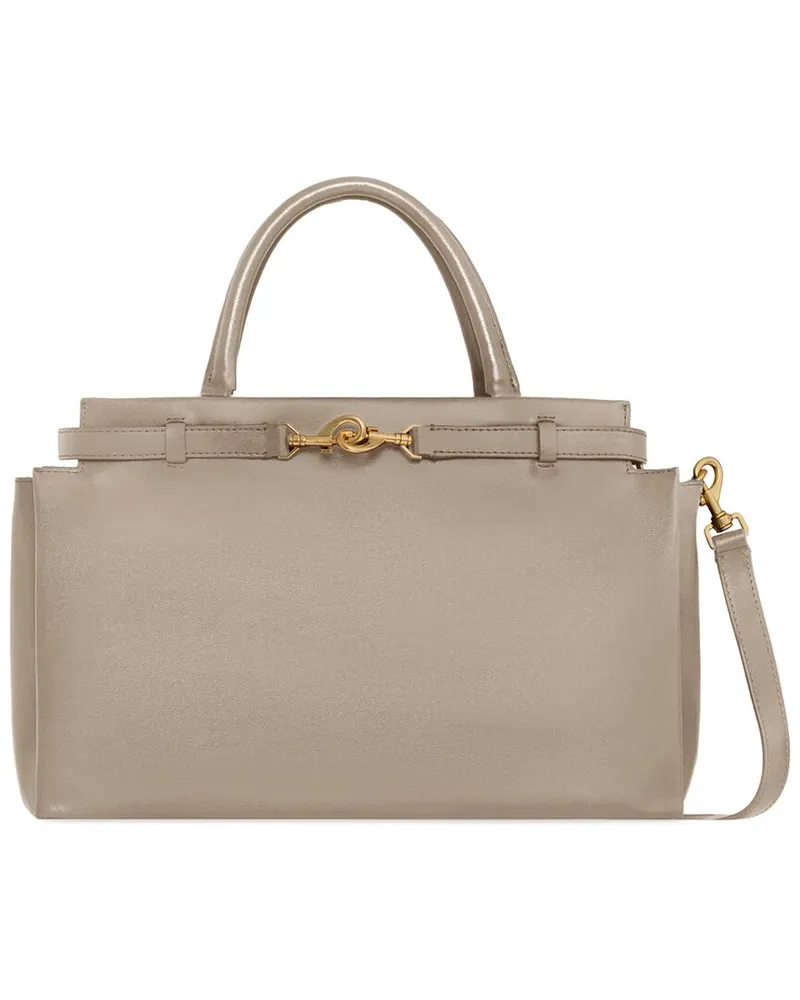 Rebecca Minkoff Insider Leather Shoulder Bag Grey