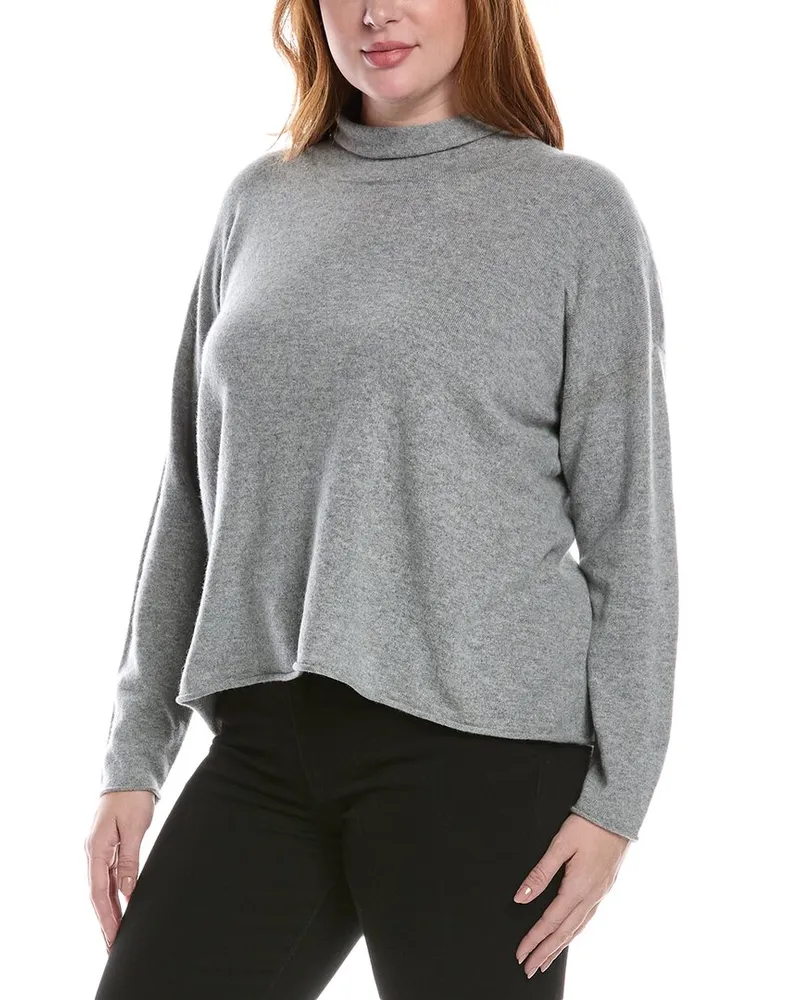 Eileen Fisher Turtleneck Cashmere Pullover Nocolor