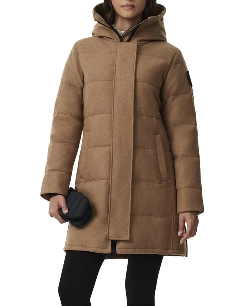 Canada Goose Shelburne AlluraLuxe Wool-Blend Parka Nocolor